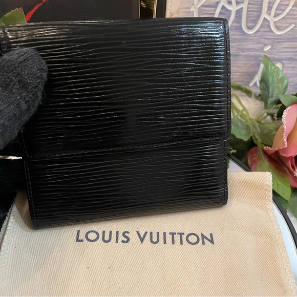 LV EPI Black Men’s Wallet with Dustbag - Picture 3 of 13